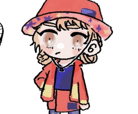可愛い女の子のイラストを描きます イメージ1