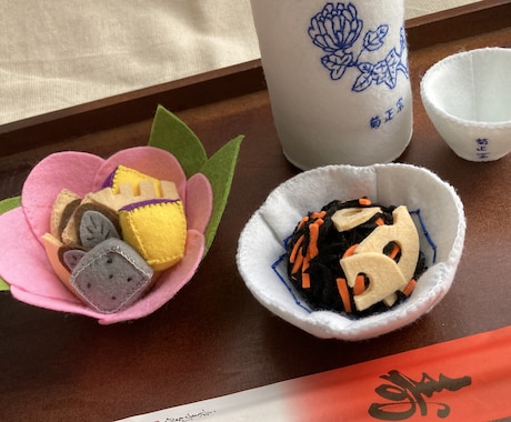 ご希望の物をフェルトで作ります 料理や食べ物、ぬいぐるみ等フェルト作品販売実績多数あります！ イメージ2