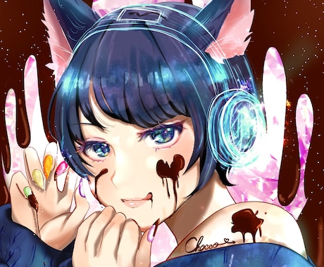 色んな絵柄であなたのアイコンを魅せます リアル、ポップ、ゆるめ、おしゃれ、かっこいいなど。 イメージ1