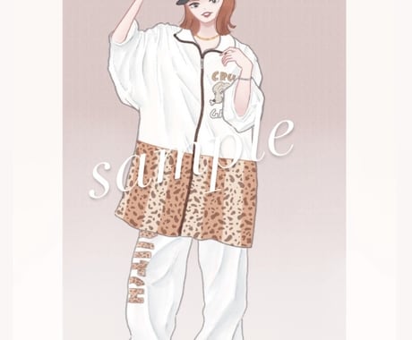 手描き風タッチで似顔絵をお描きいたします 手描き風の柔らかいテイストで似顔絵をお届けします。 イメージ2