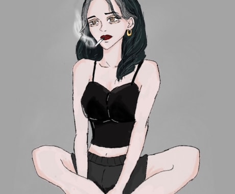 エモいイラスト描きます イメージ1
