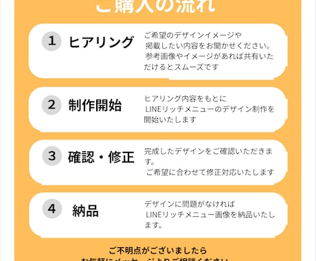 集客できるLINE公式リッチメニュー作ります 見やすくクリックされやすいデザインLINEリッチメニュー制作 イメージ2