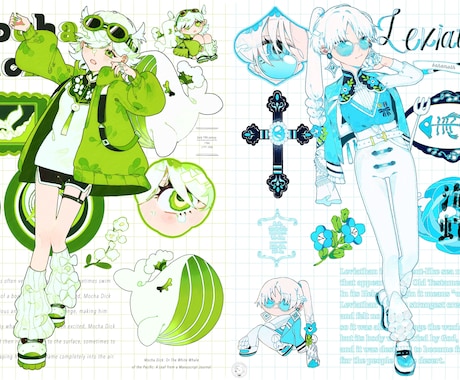 商用利用可能◎カラフルでポップなイラストを描きます 一枚絵、装画、MVサムネ、グッズ、アイコン、趣味用など。 イメージ2