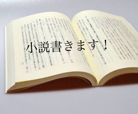 貴方の好きな小説(BL、百合、NL)何でも書きます 直ぐに小説を書いて欲しい方にオススメ！ イメージ1