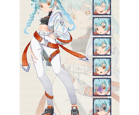 1点物！完成品キャラクター立ち絵販売します 『こういうのが欲しかった！』を叶える1点物キャラクター イメージ1