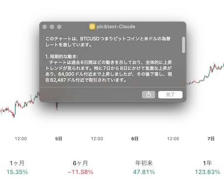 MacのショートカットアプリとAIを連携します 気になる情報、いつでもスクリーンショットでAIに質問できます イメージ2