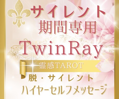 ツインレイ専科「サイレント課題と未来」鑑定します ツインレイ★ツインソウル★二人の未来★復縁★【恋愛全般】 イメージ1