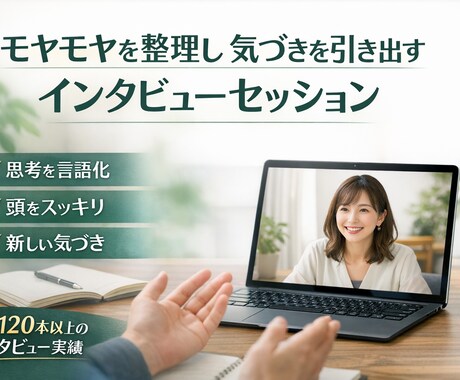 頭の中のモヤモヤを整理します イメージ1