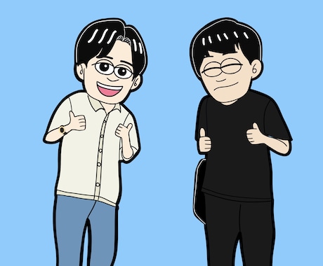 ポップな(カートゥーン)イラストを最安値で描きます アイコン、壁紙等お好きなところに使用可能です！ イメージ2
