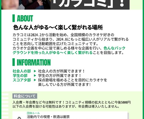 ご要望通りのInstagramデザインを作成します 理系大学生　背景透過などの画像加工も可 イメージ2