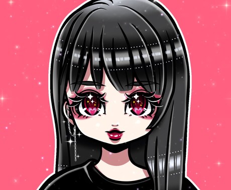自由にご依頼OK♫オリジナルイラストをお描きします 3000円であなたのご要望をつめこんだ１枚絵を作成します イメージ1