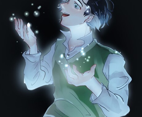 ご希望のキャラクターのアイコンを作成ます 雰囲気のあるイラストに仕上げます。（サンプル見てください） イメージ2