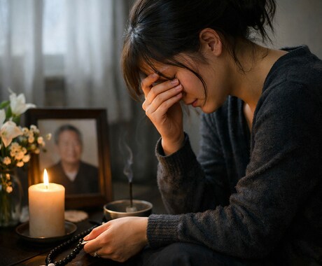 大切な人を失った悲しみや辛さをお聴きします 思い出を残したまま明日へ踏み出す力をサポートします。 イメージ1