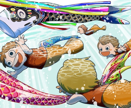 いろんなイラスト描きます SNS、書籍、Web、印刷物 …等にどうぞ！ イメージ2