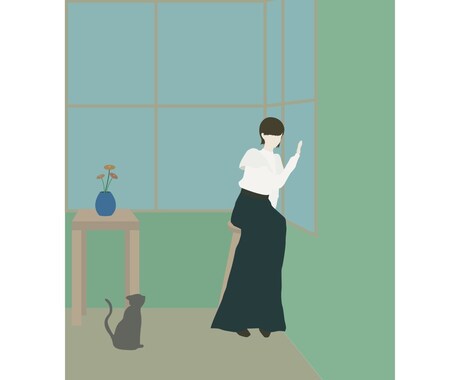 私の画風でイラスト描きます 自分だけの、壁紙、アイコン、イラストを私の表現で！ イメージ2