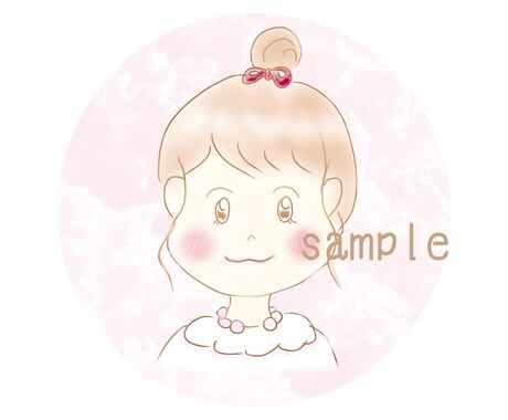 ゆるふわ可愛い癒し系アイコン描きます 商用OK！ブログやSNSなどでご使用いただけます◎ イメージ1