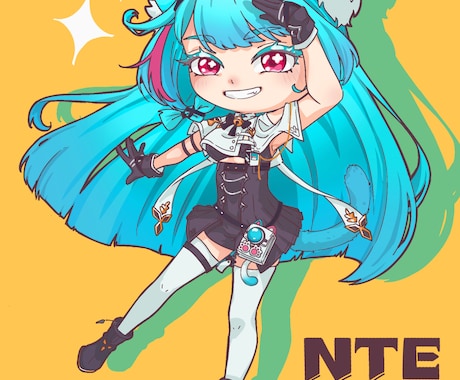 ミニキャラ,デフォルメアイコン描きます イメージ1