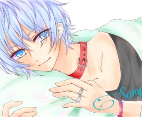 SNS等のヘッダー作成をします 乙女風の絵柄が得意です、少女漫画風の絵柄が好きな方はぜひ。 イメージ1