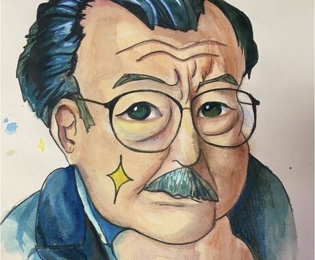 似顔絵描きます。幅広い年代やペットでも描けます 色彩豊かにかけます。絵柄や色の指定は相談してください。 イメージ2