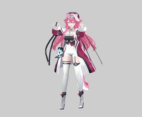 VTuber向け3Dモデルを制作します 細部にこだわったモデルをあなたへ イメージ2