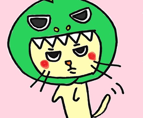 猫ちゃんのイラストを描きます アンニュイな猫ちゃんのイラストを描きます！ イメージ2
