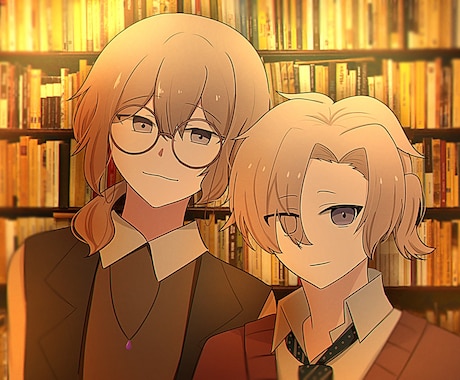 アニメ塗り一枚絵制作します TRPG・MV・配信対応イラストをアニメ塗りで イメージ2