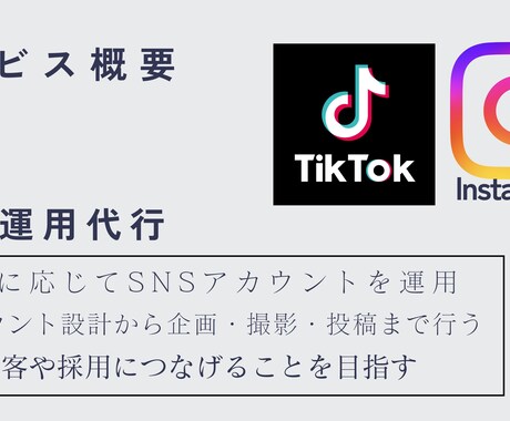 SNS運用をさせていただきます 効果につながるSNS運用を求めている方へ イメージ1