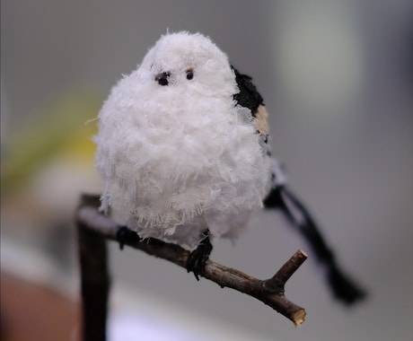 手縫いと木彫りで、理想の鳥をオーダー制作します 飼い鳥、インコさん、野鳥など独自のぬいぐるみを制作します イメージ2