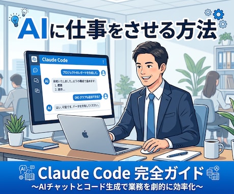 Claude Codeで社内業務を自動化させます Claude Codeを導入~社内業務を自動化する完全ガイド イメージ1