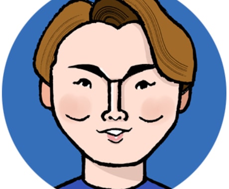 SNSアイコンや名刺用の似顔絵データをお作りします 週刊朝日｢似顔絵大賞｣受賞 の似顔絵師におまかせ!! イメージ1