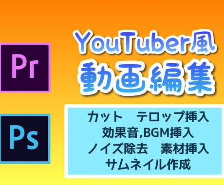 質重視！YouTuber風の動画編集を承ります 時間に余裕のある女子大生が編集を行うため、納品までスムーズ！ イメージ1
