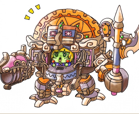 皆様の考えた絵を描きます オリジナルのイラスト、キャラクターを描かせて頂きます！ イメージ1