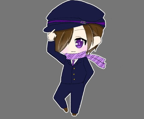 SDイラスト作成します 2~2.5等身のイラストを得意としています イメージ1