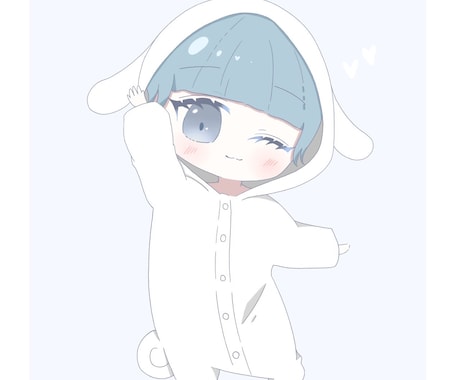 アイコン〜サムネまで イラスト描きます キラキラで可愛いイラストをお描きします！ イメージ2