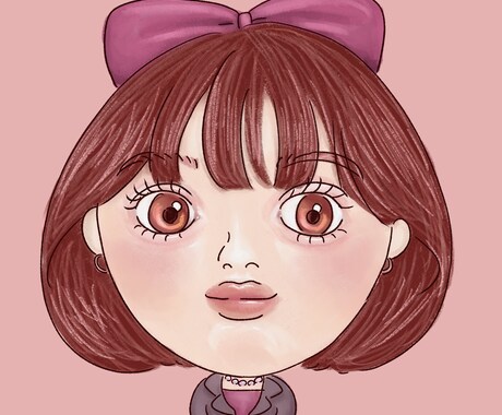どなた様でもおしゃれでかわいく似顔絵をお描きします カラフルで、ほっこり温かみのあるイラストです☺︎ イメージ2