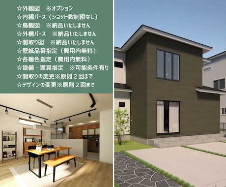 デザイナーが「店舗内装デザイン」3Dパース作ります 内装デザインと３Dパース作成・内装仕様書作成を行います。 イメージ2