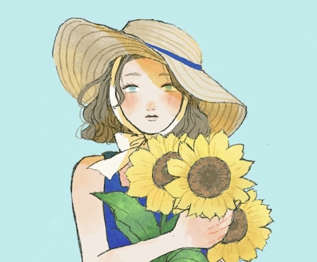 お洒落で暖かみのあるイラスト描きます 自分用に、プレゼント用に、心を込めてお届けします イメージ2