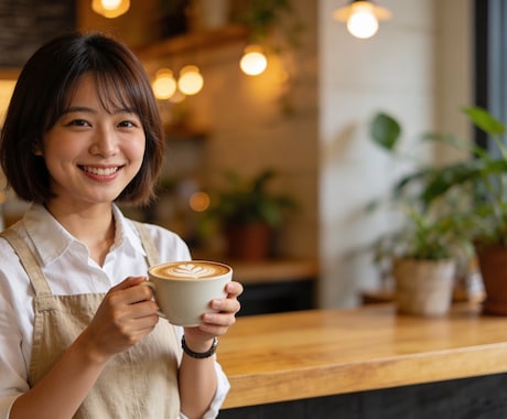 飲食店専用！AI看板娘をデザインします SNSにも使える、お店だけの「もうひとりのスタッフ」を誕生 イメージ2