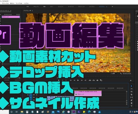 格安で動画編集致します イメージ1