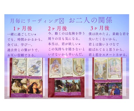 今から3ヶ月後まで月ごとに視ます 月毎に結果をお伝えします！良い月もお伝えします⭐︎ イメージ1
