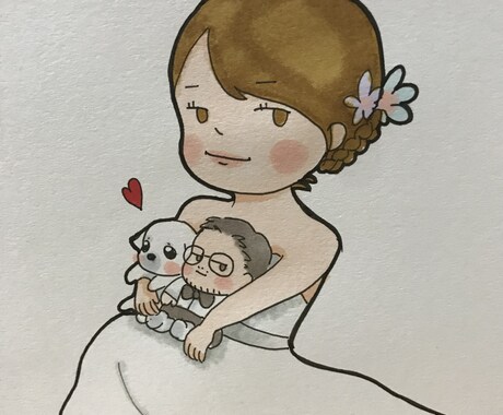 かわいらしい手描きのアイコン描きます イメージ1