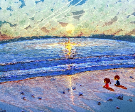 思い出の写真をイラストにします ご依頼に沿うよう、心を込めて描きます イメージ2