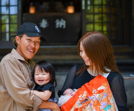 七五三・お宮参りの特別な瞬間を残します 成長の節目を大切に。七五三・お宮参りを撮影します イメージ2