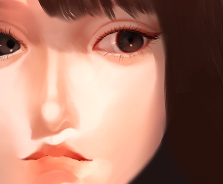 厚塗りイラストを制作します 暗い雰囲気 × 写実寄り × 厚塗りのイラストを提供します イメージ2