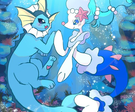 物語を感じる魅力的な一枚絵描きます キャラクターが生き生きと動き出すような物語性あるイラスト イメージ2