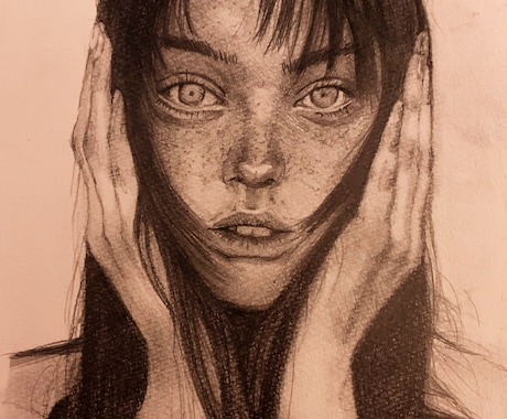 手描きで味のある鉛筆画の似顔絵を作成します 〜手描きの鉛筆画で、写真には無い味を〜 イメージ2