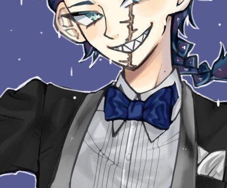 ご希望のイラスト承ります ギザ歯･人外の男子が得意です✨ イメージ2