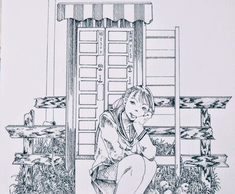 独自のスタイルの絵をアナタの為に描きます アナタ好みのイラストを手元に届けます イメージ2