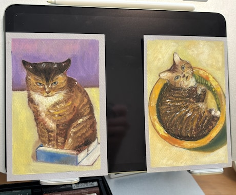 愛するペットのアートをお描きします イメージ1