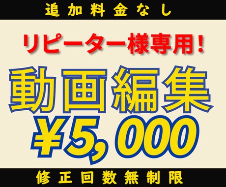 注【リピーター様専用】動画編集承ります Premiere Pro/基本編集/字幕挿入他 イメージ1